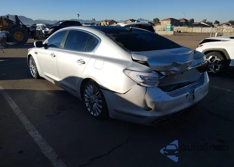 2015 Kia K900 Luxury from USA, damaged, VIN KNALW4D49F6023487